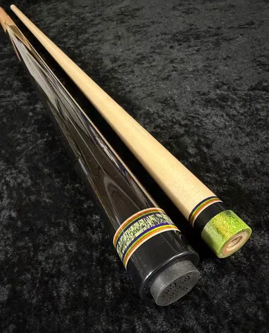 Prather Custom Cue #08 butt and ringwork detail
