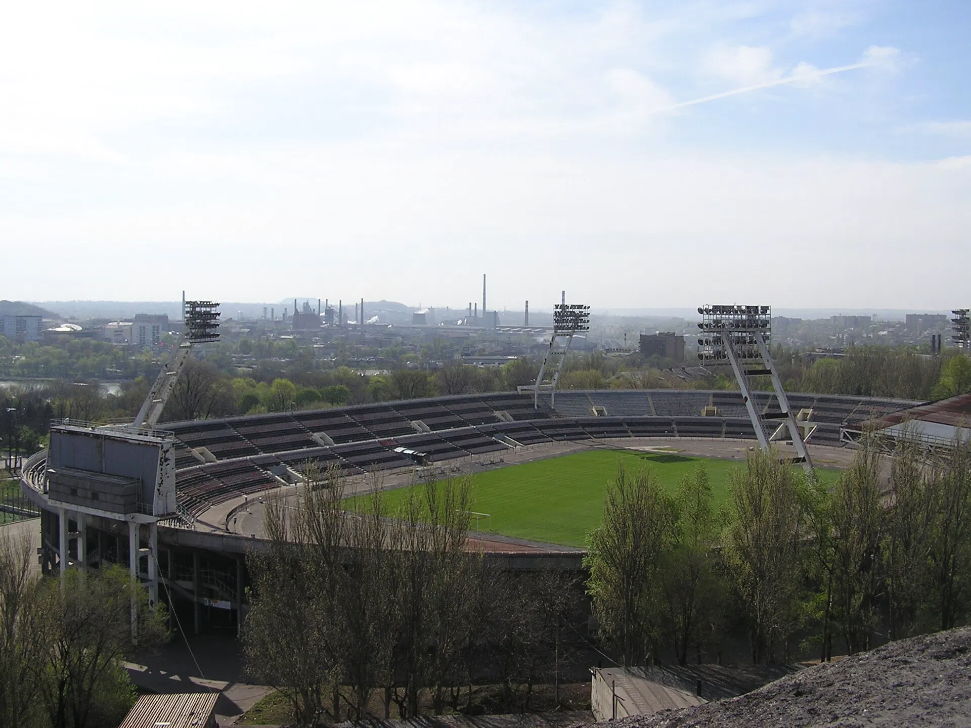 Shakhtar Donetsk's home stadium in Donetsk, Ukraine